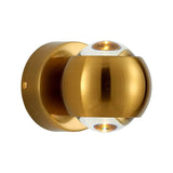 Modern Brass LED Wall Light