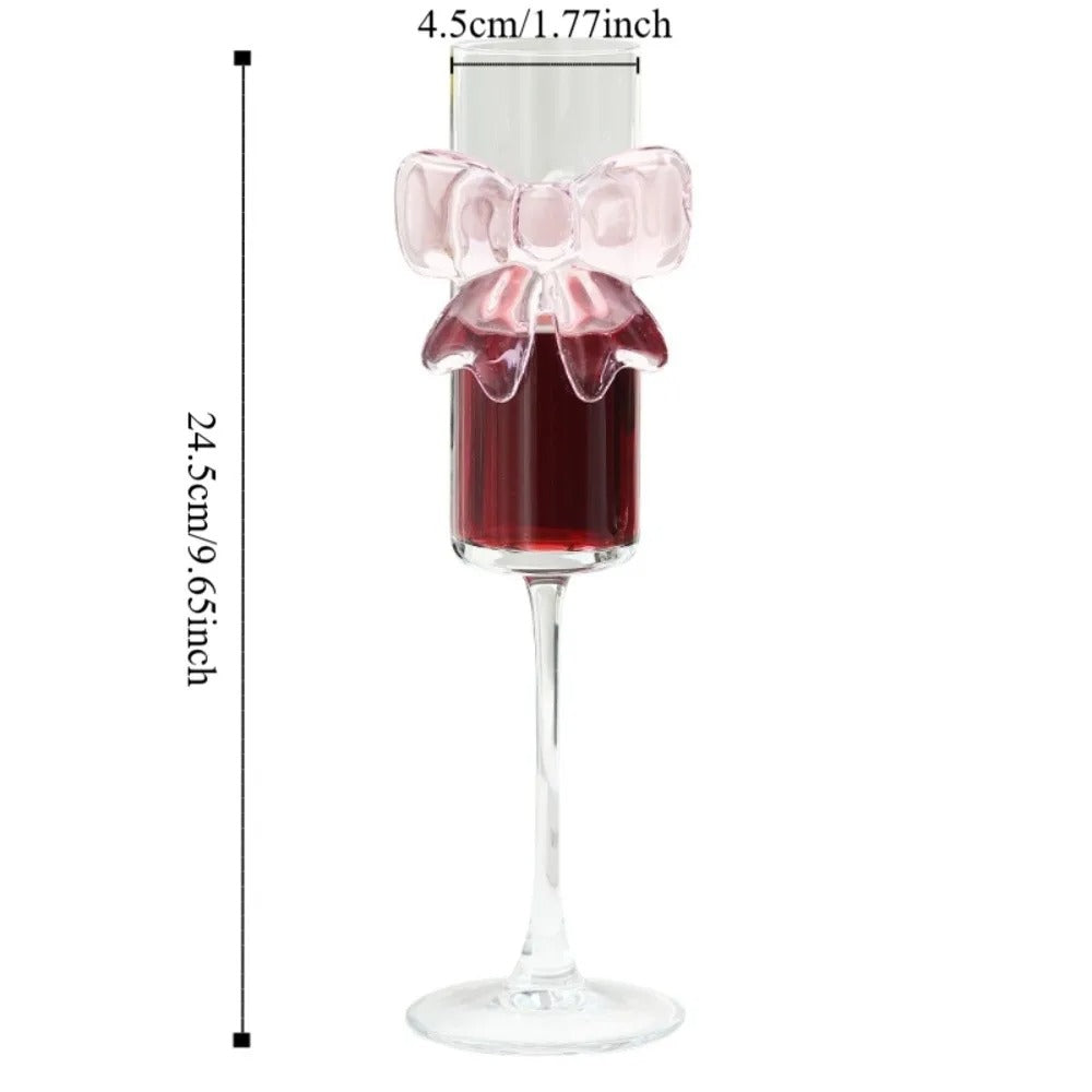 Rosé Papillon Champagne Flutes – Set of 2