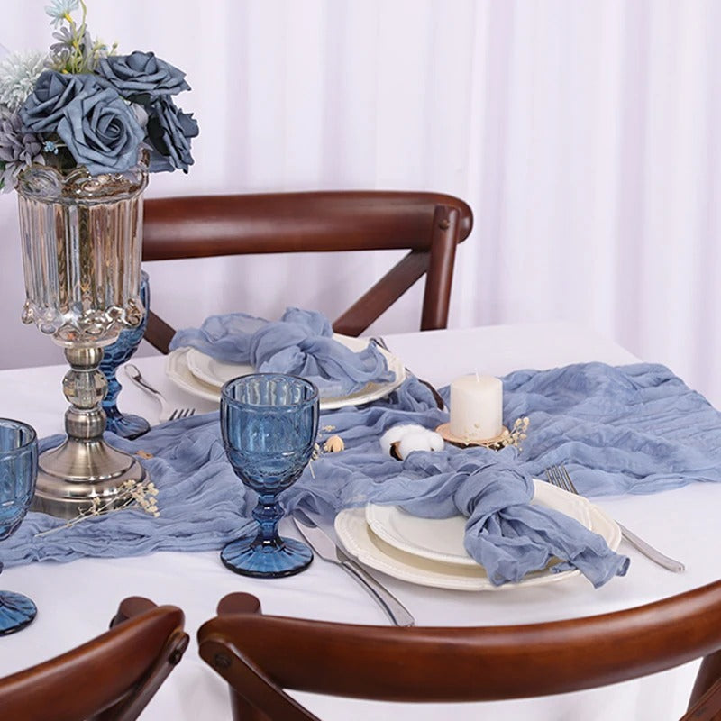 Set of 6 Cotton Gauze Napkins – 50 × 50cm