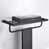 Modern Black Towel Rack