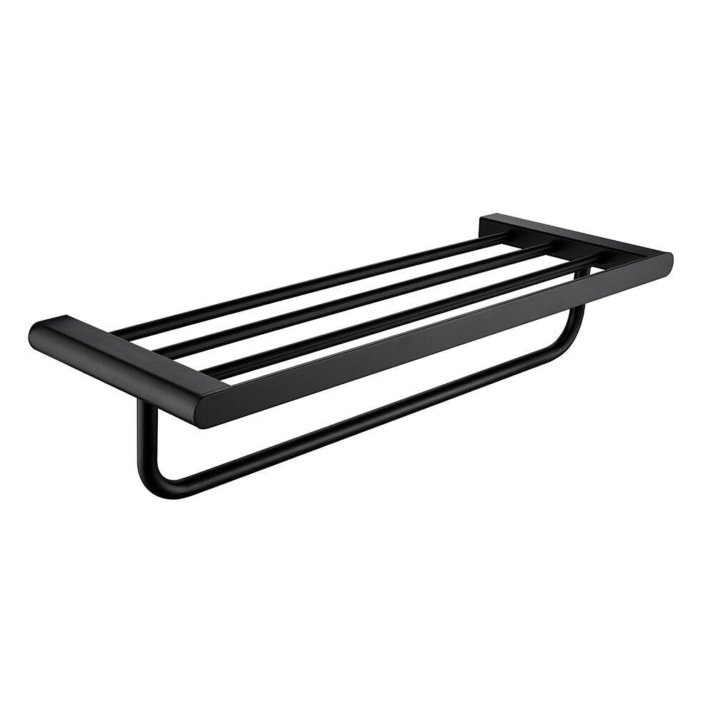 Modern Black Towel Rack