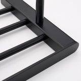 Modern Black Towel Rack