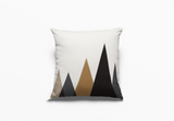 Geometric Linen Cushion Covers – Set of 4, 45 × 45cm
