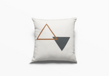 Geometric Linen Cushion Covers – Set of 4, 45 × 45cm