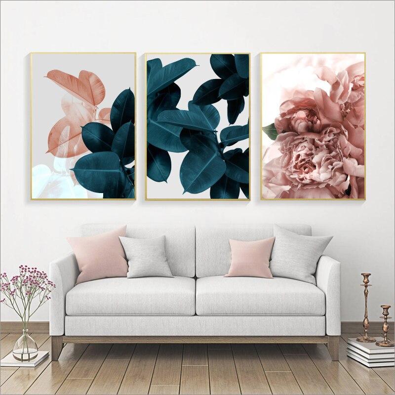 Abstract Botanical Canvas Prints