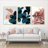 Abstract Botanical Canvas Prints