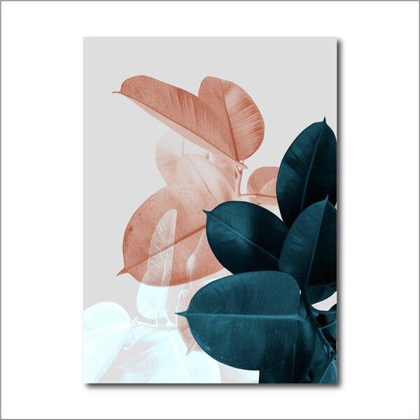 Abstract Botanical Canvas Prints