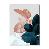 Abstract Botanical Canvas Prints