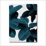 Abstract Botanical Canvas Prints
