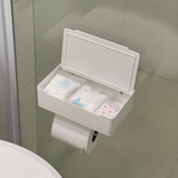 3M Wall-Mounted Toilet Roll Holder with Storage Shelf