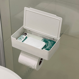 3M Wall-Mounted Toilet Roll Holder with Storage Shelf