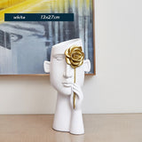 Muse Abstract Face Vase