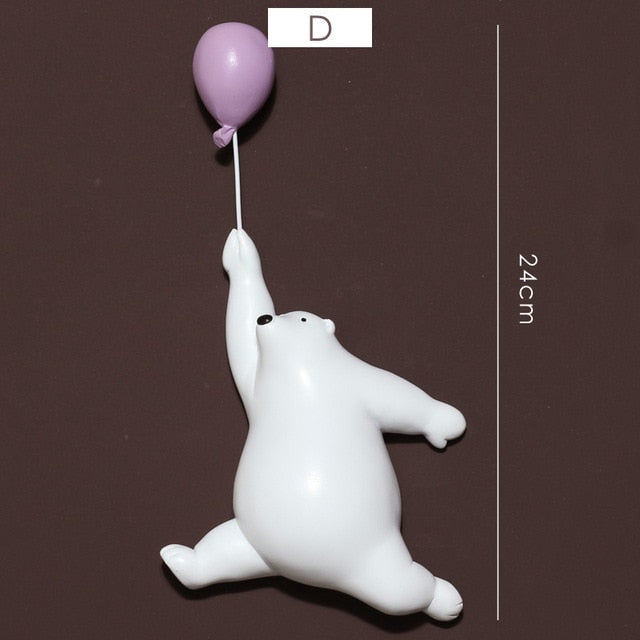 Nanu Polar Bear Balloon Sculpture