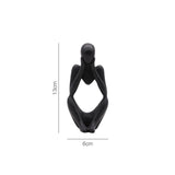 Trio Thinker Sculptural Figurines
