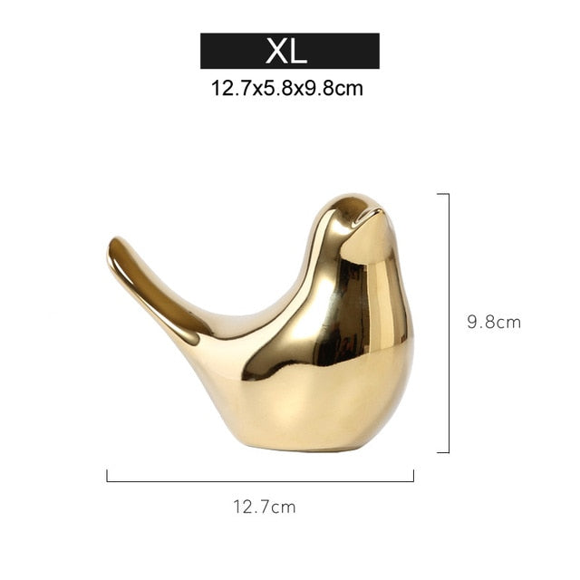 Aurelia Golden Bird Figurine