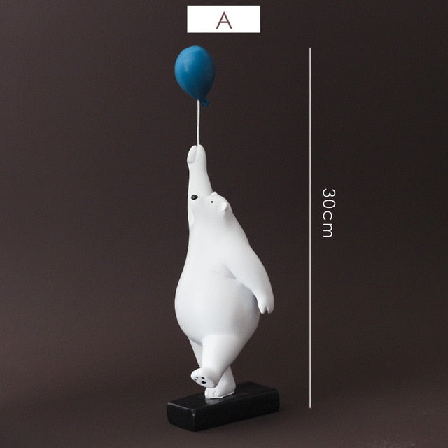 Nanu Polar Bear Balloon Sculpture
