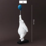 Nanu Polar Bear Balloon Sculpture