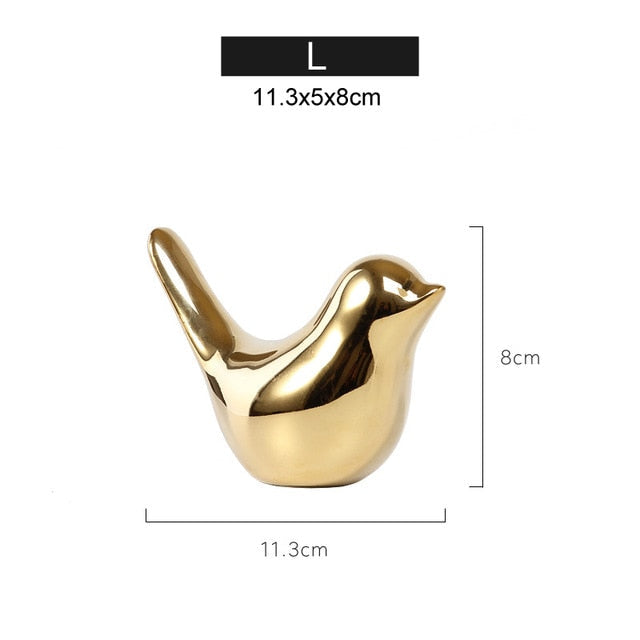 Aurelia Golden Bird Figurine