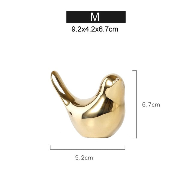 Aurelia Golden Bird Figurine