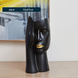 Muse Abstract Face Vase
